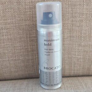 Brocato Hair Spray Maximum Hold Hair Spray Aerosol Size 2 oz 64ml
